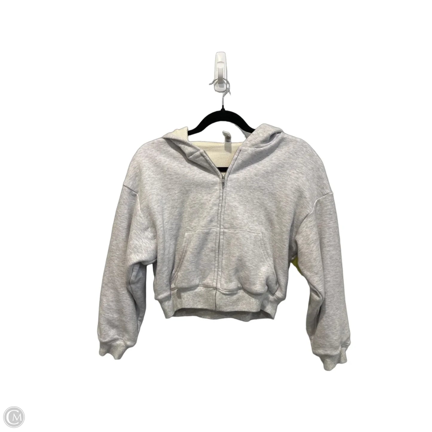Jacket Shirt By Skims In Grey, Size: S