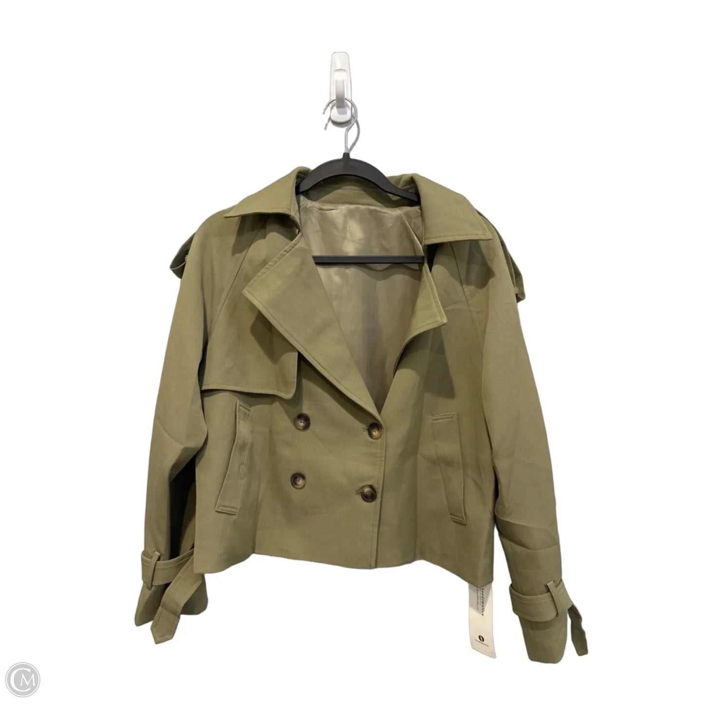 Jacket Other By Clothes Mentor In Green, Size: S
