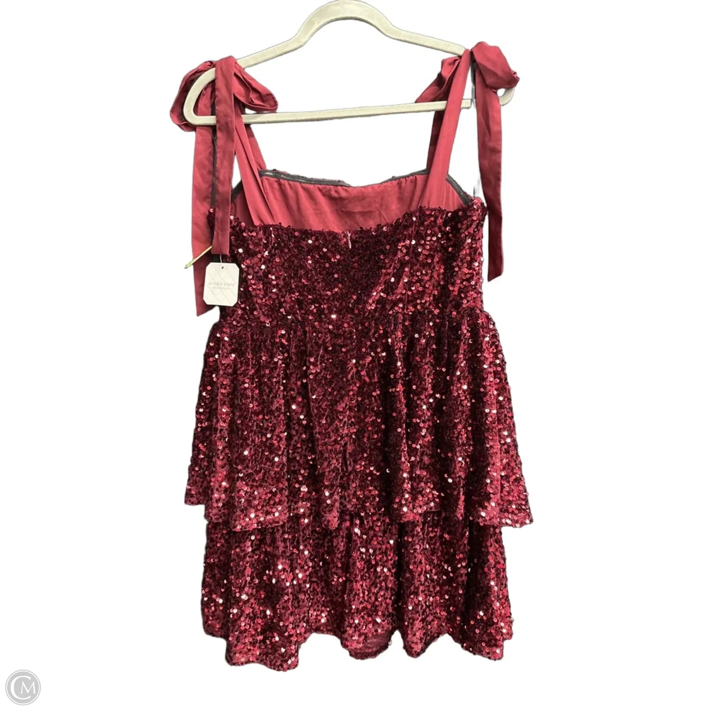 Dress Casual Short By Altard State In Maroon, Size: Xl