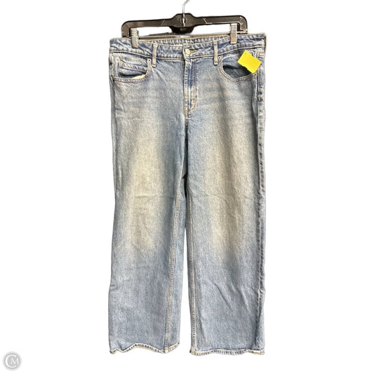 Jeans Wide Leg By Old Navy In Blue Denim, Size: 12