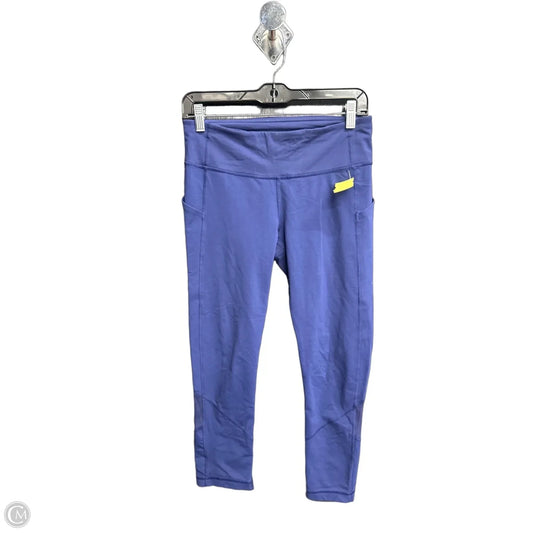 Athletic Leggings By Lululemon In Blue, Size: 6