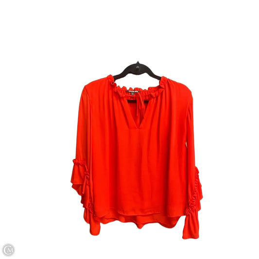 Top 3/4 Sleeve By Gianni Bini In Red, Size: S