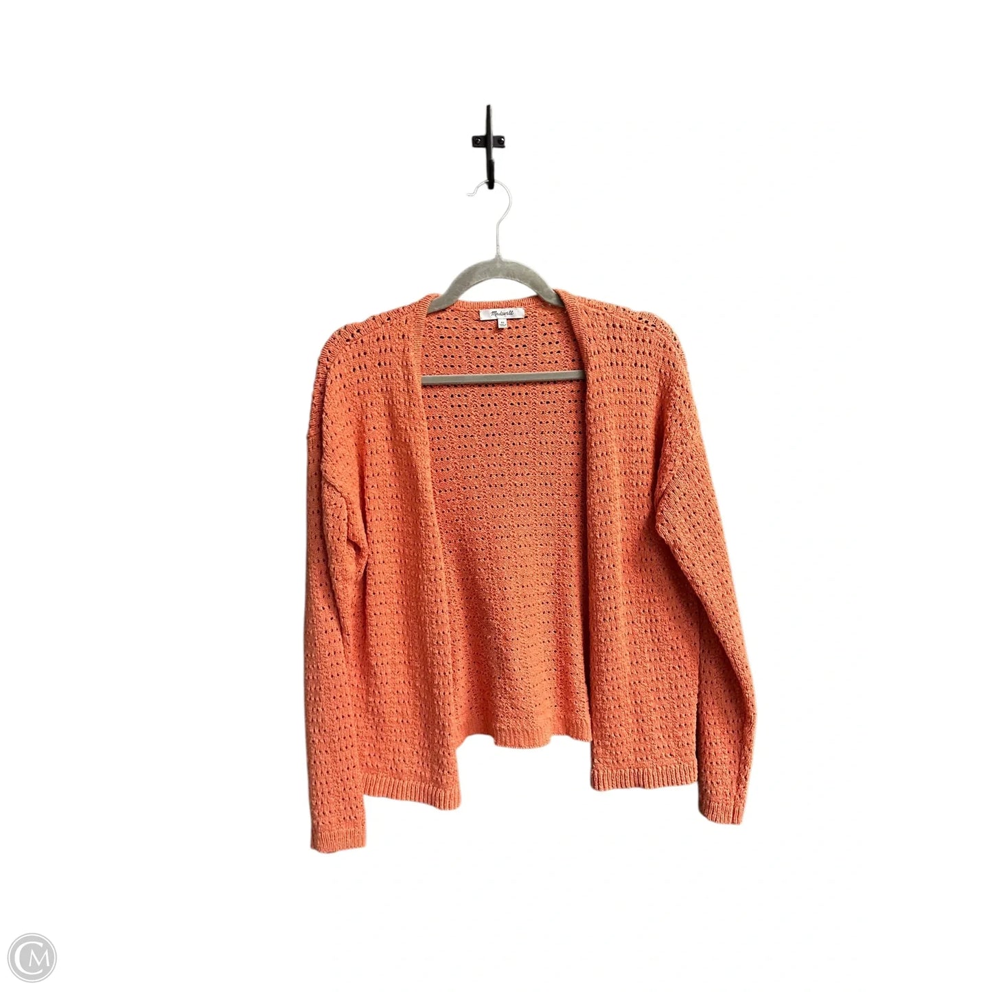 Cardigan By Madewell In Orange, Size: Xs