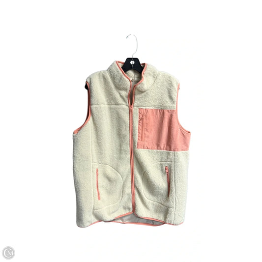 Vest Fleece By Entro In Brown, Size: Xl