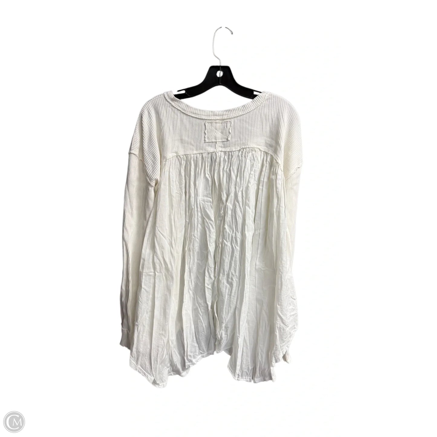 Top Long Sleeve By We The Free In White, Size: L
