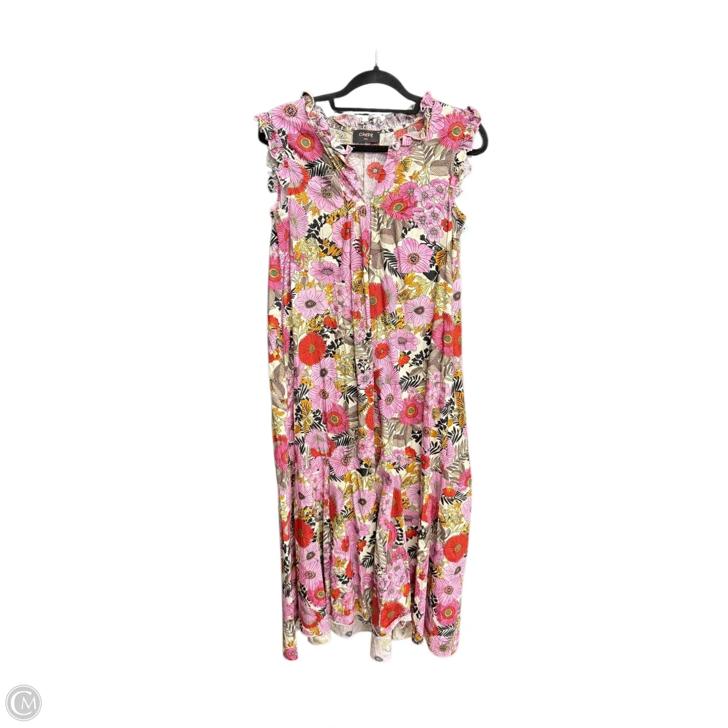 Dress Casual Maxi By Clothes Mentor In Floral Print, Size: S