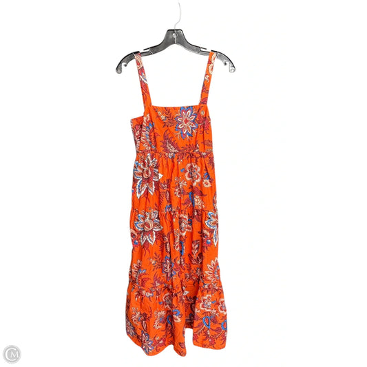 Dress Casual Maxi By Rhode In Orange, Size: S