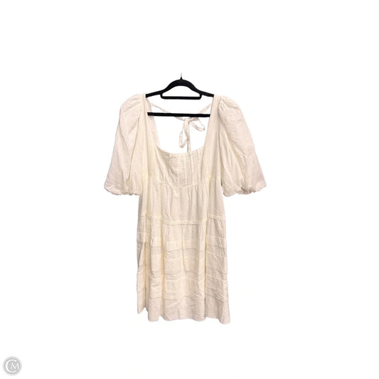 Dress Casual Short By Anthropologie In White, Size: M