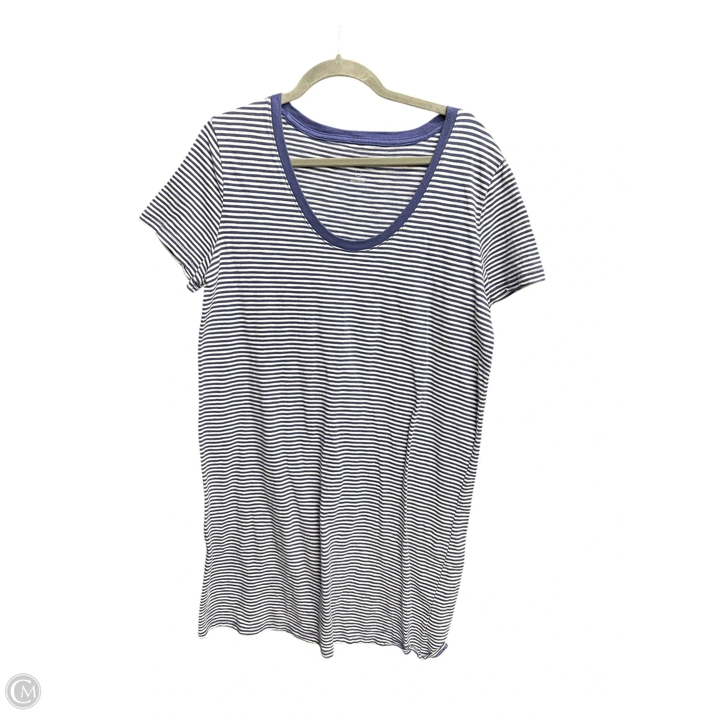Dress Casual Midi By Universal Thread In Blue, Size: L