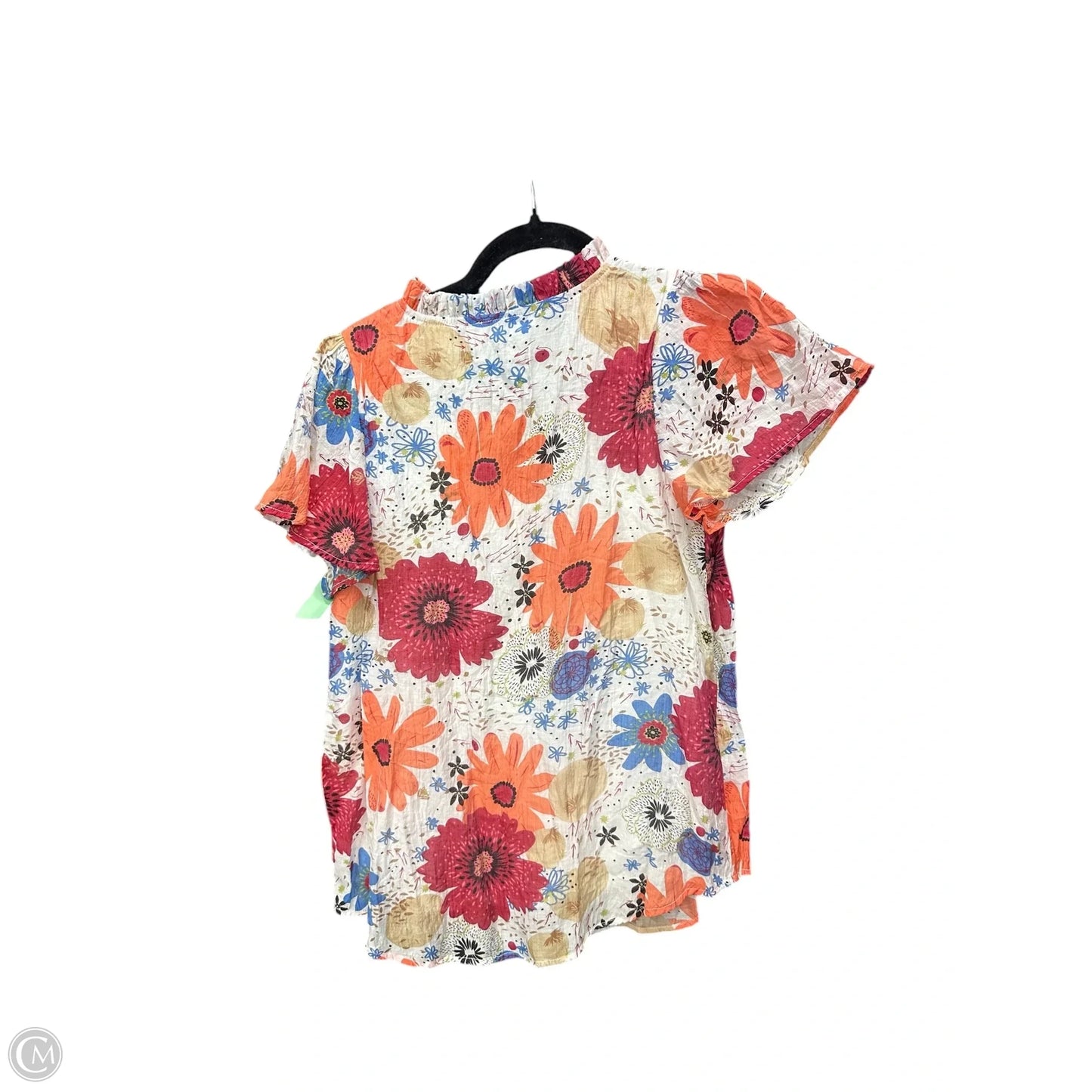 Top Sleeveless By Clothes Mentor In Floral Print, Size: Xs
