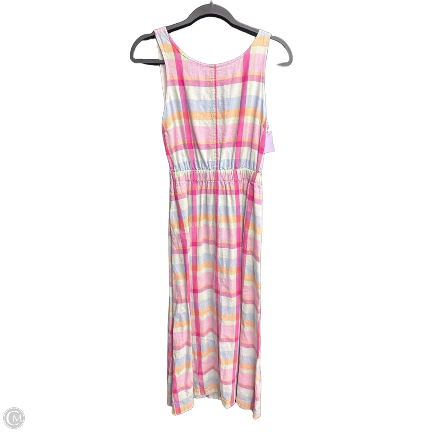 Dress Casual Maxi By Nordstrom In Plaid Pattern, Size: Xs