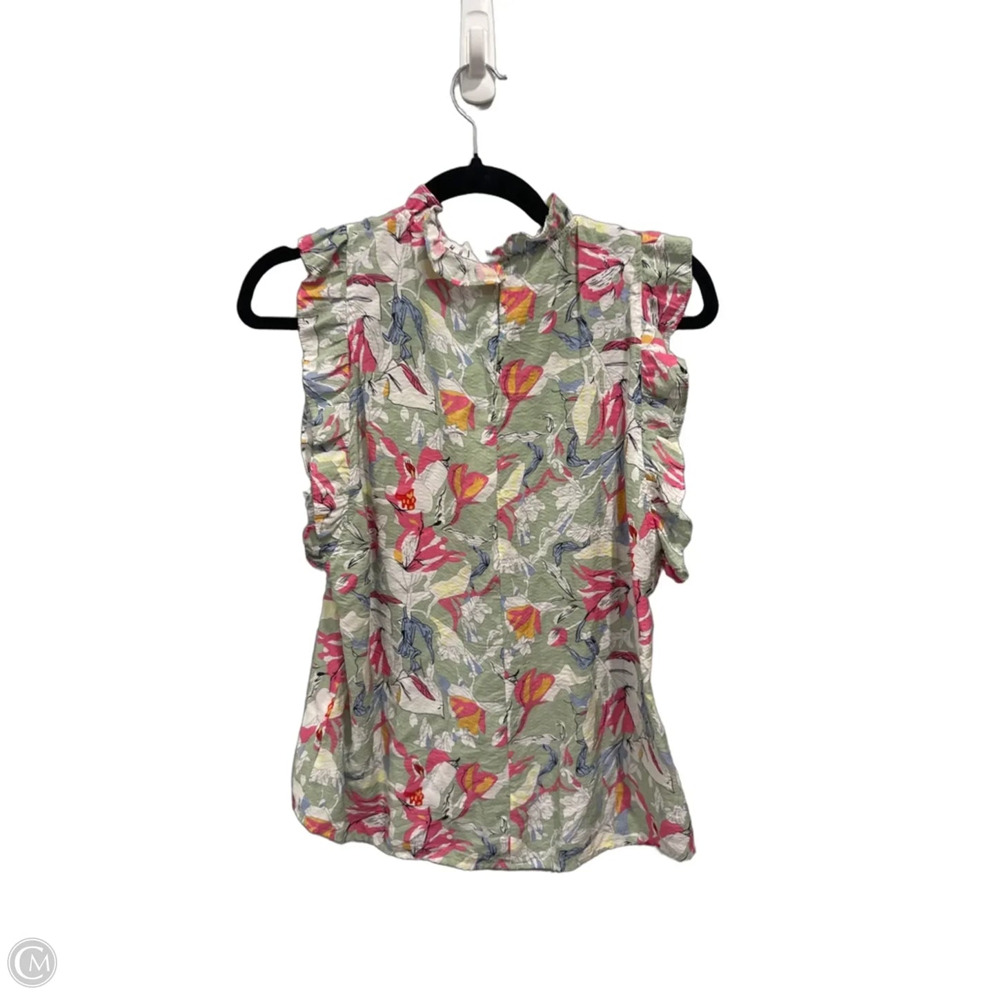 Top Sleeveless By Thml In Floral Print, Size: M