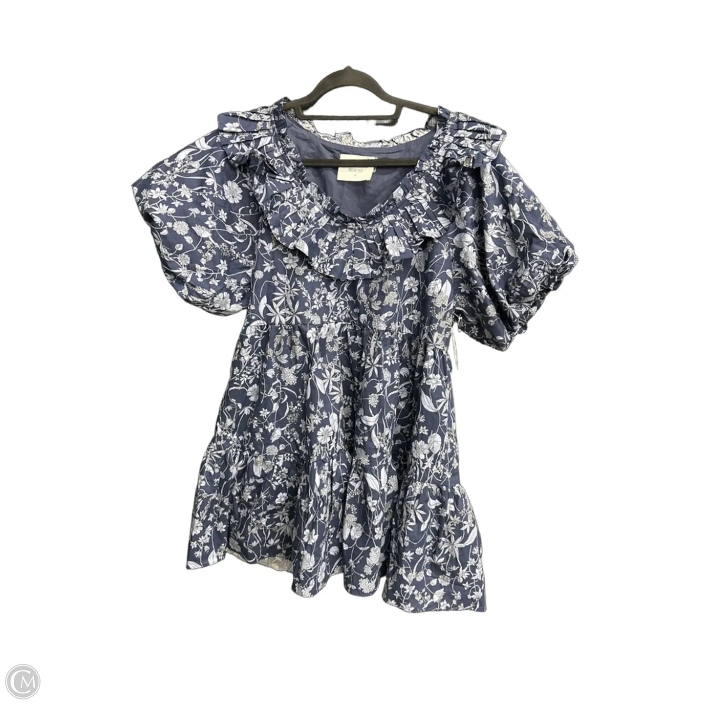 Dress Casual Midi By Clothes Mentor In Floral Print, Size: M