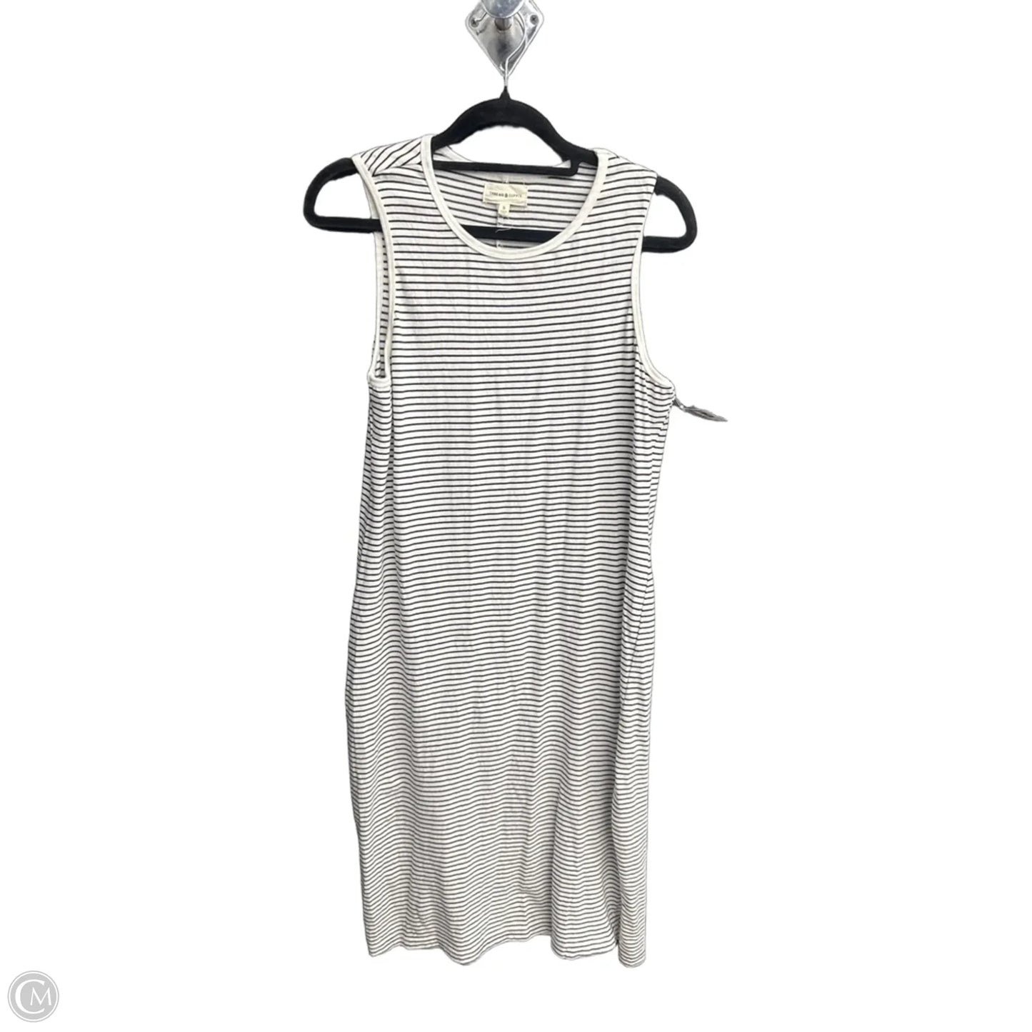Dress Casual Midi By Thread And Supply In Striped Pattern, Size: S