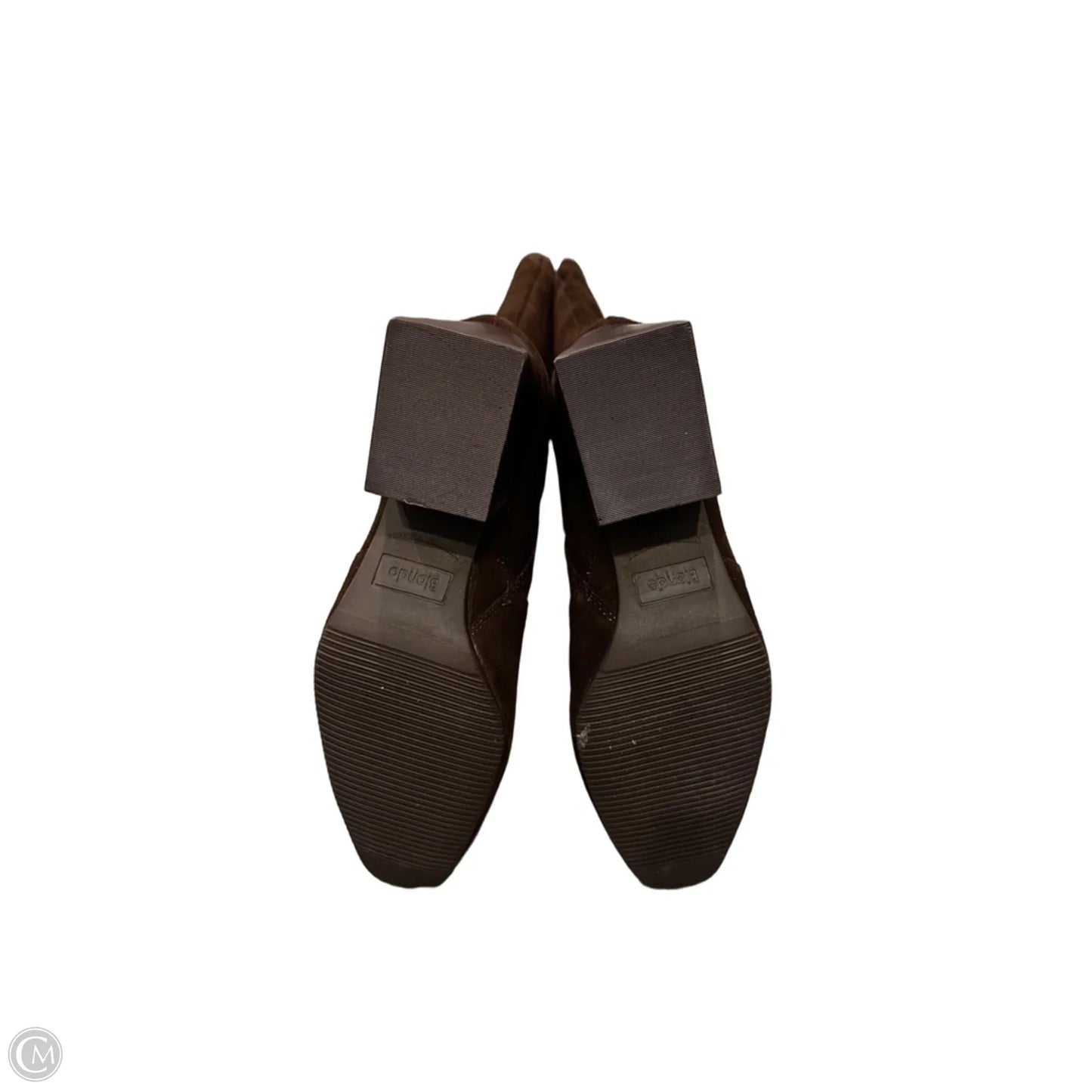 Boots Mid-calf Heels By Blondo In Brown, Size: 9