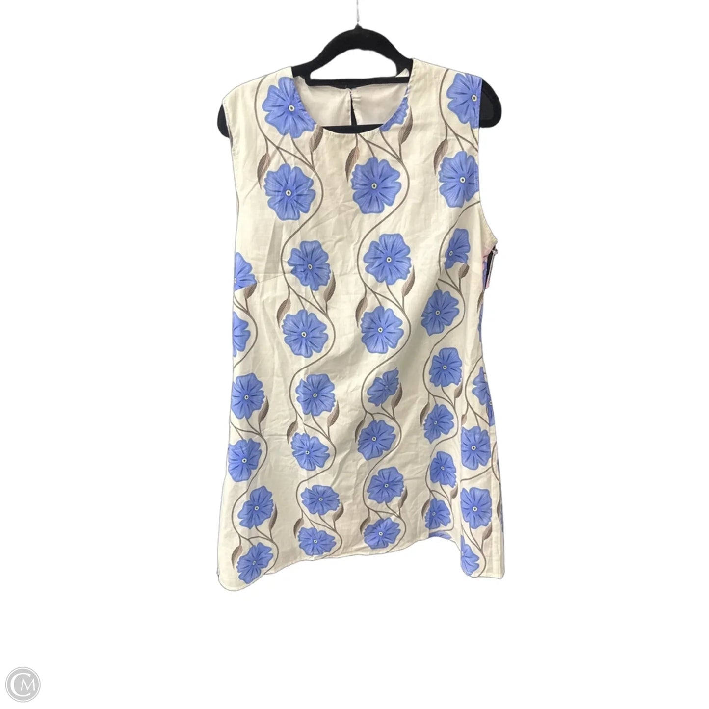 Dress Casual Short By Clothes Mentor In Floral Print, Size: L