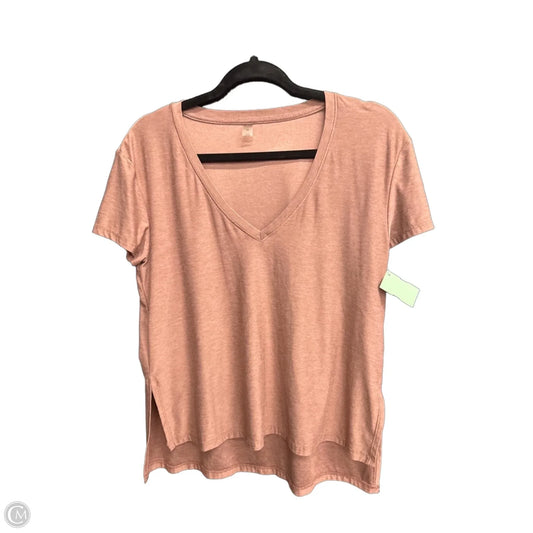 Top Short Sleeve By Beyond Yoga In Brown, Size: Xs