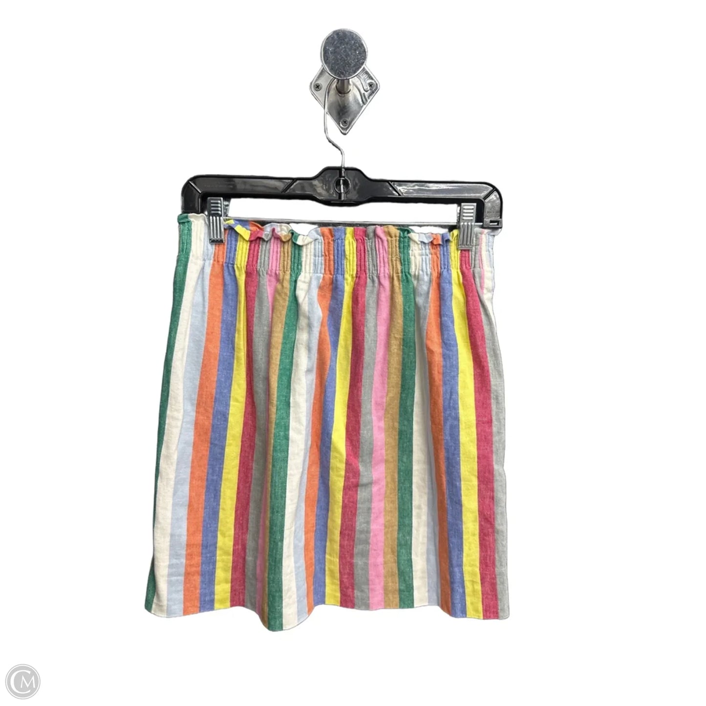 Skirt Mini & Short By J. Crew In Striped Pattern, Size: 2