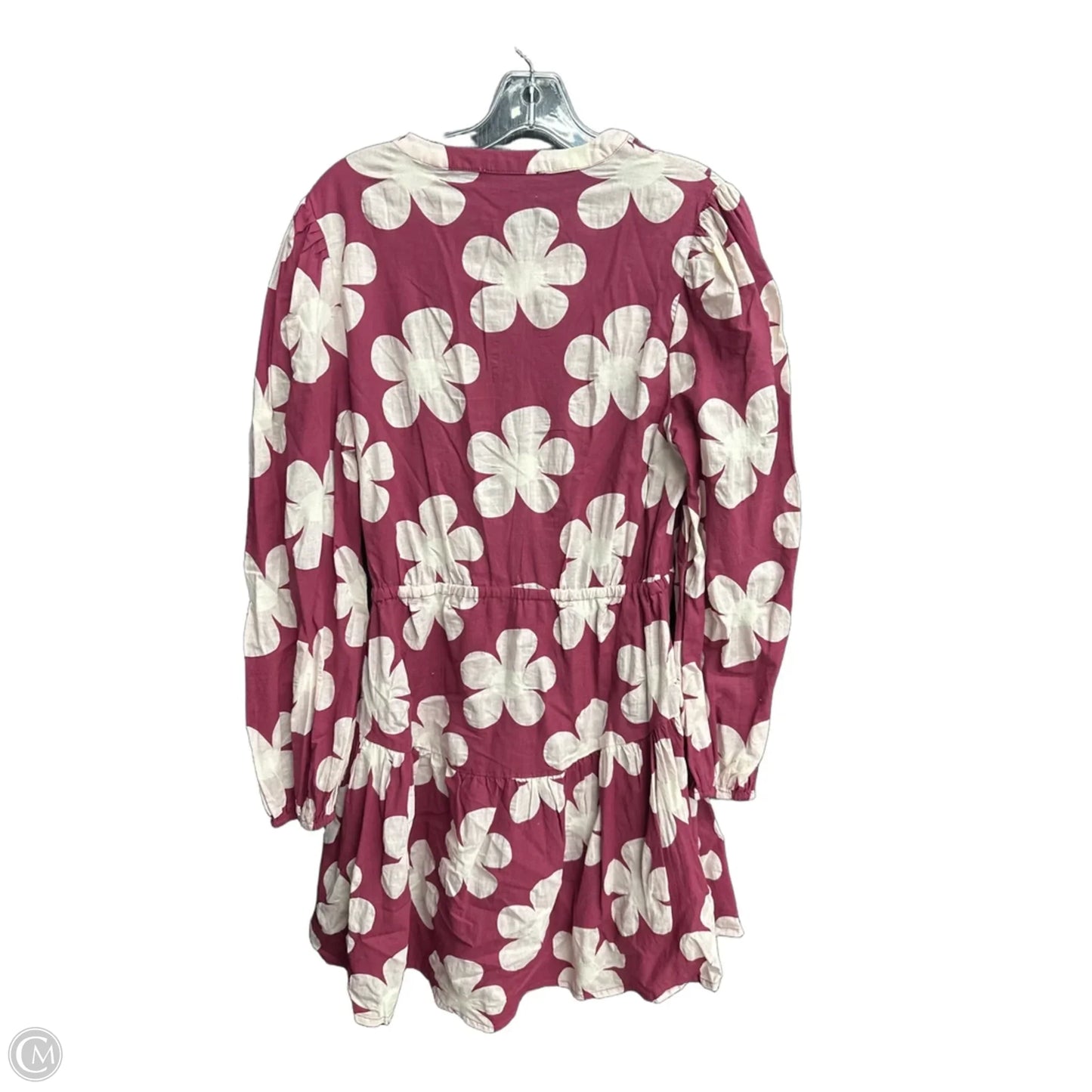 Dress Casual Midi By Clothes Mentor In Floral Print, Size: M