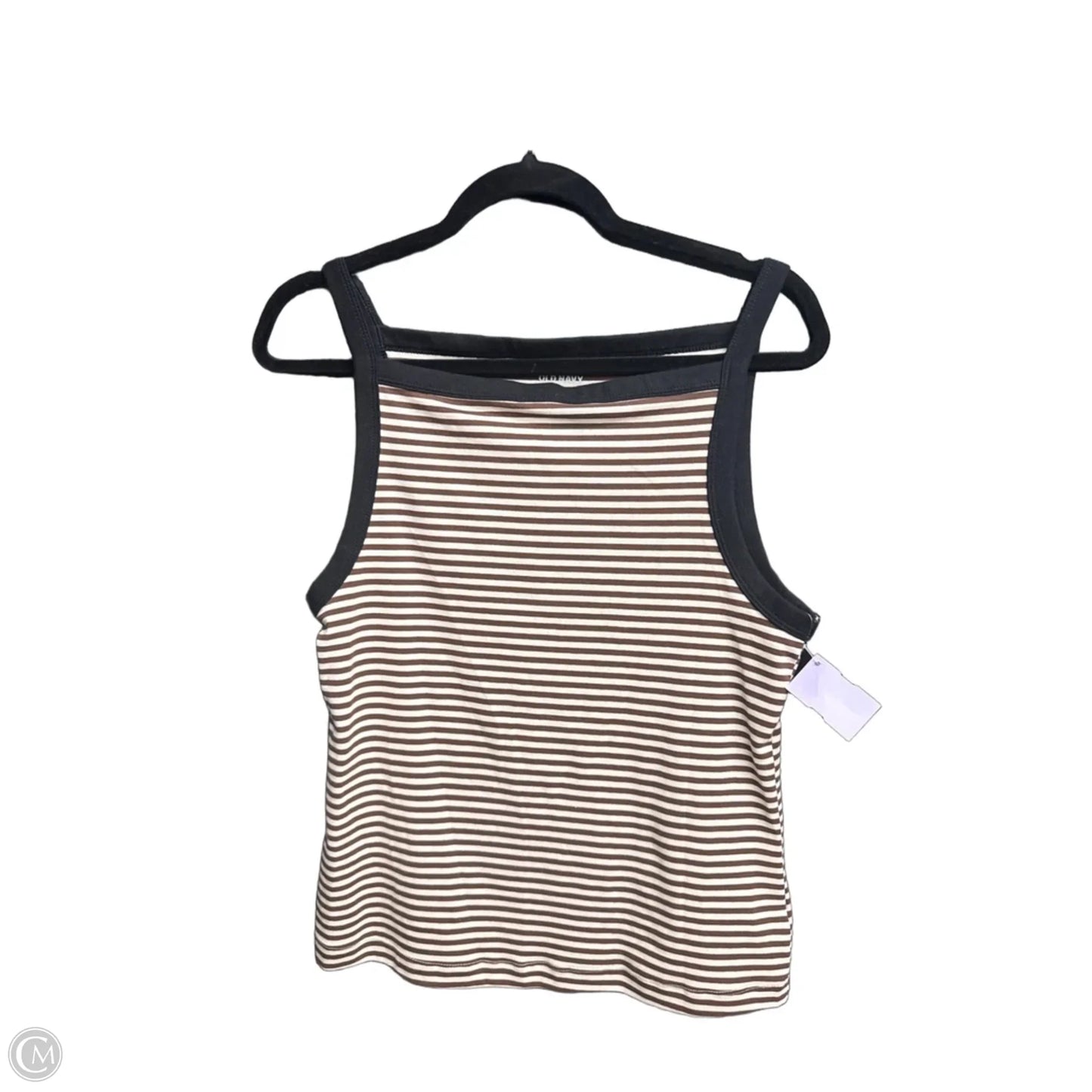 Tank Top By Old Navy In Striped Pattern, Size: L