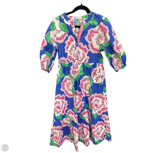 Dress Casual Maxi By Mary Square In Floral Print, Size: Xs