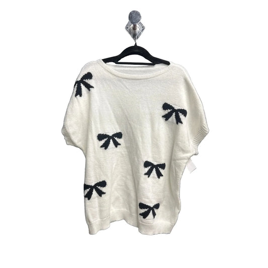 Top Sleeveless By Clothes Mentor In White, Size: S