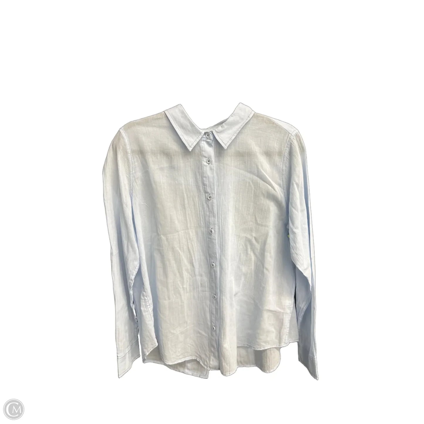 Top Long Sleeve By Clothes Mentor In Blue, Size: L