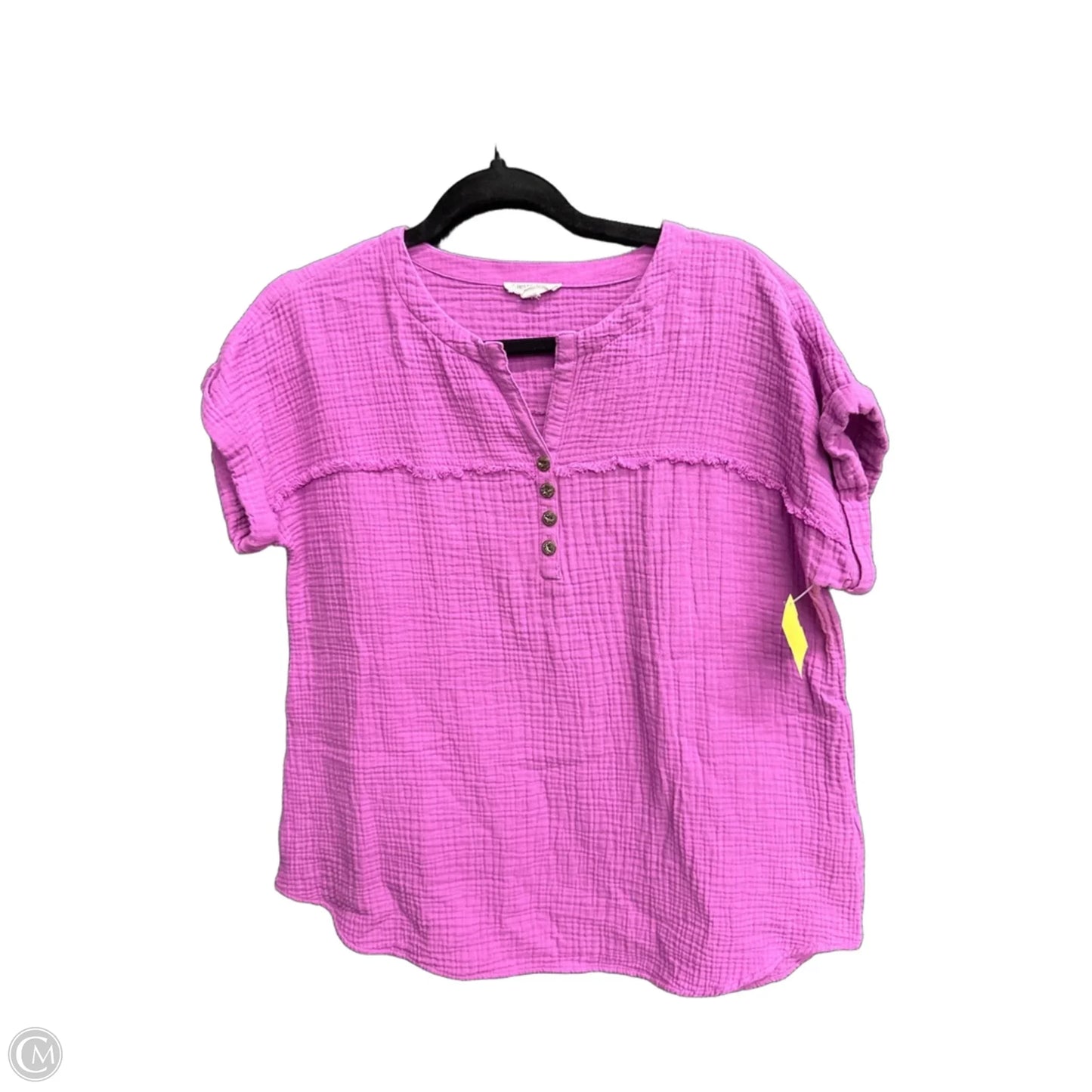 Top Short Sleeve By West Bound In Purple, Size: Sp