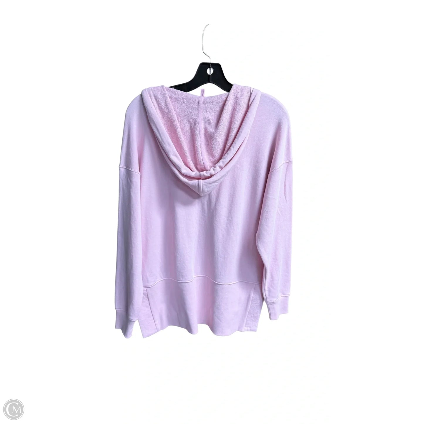 Sweatshirt Hoodie By Lou And Grey In Pink, Size: S