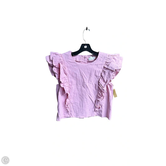 Top Sleeveless By Entro In Pink, Size: S