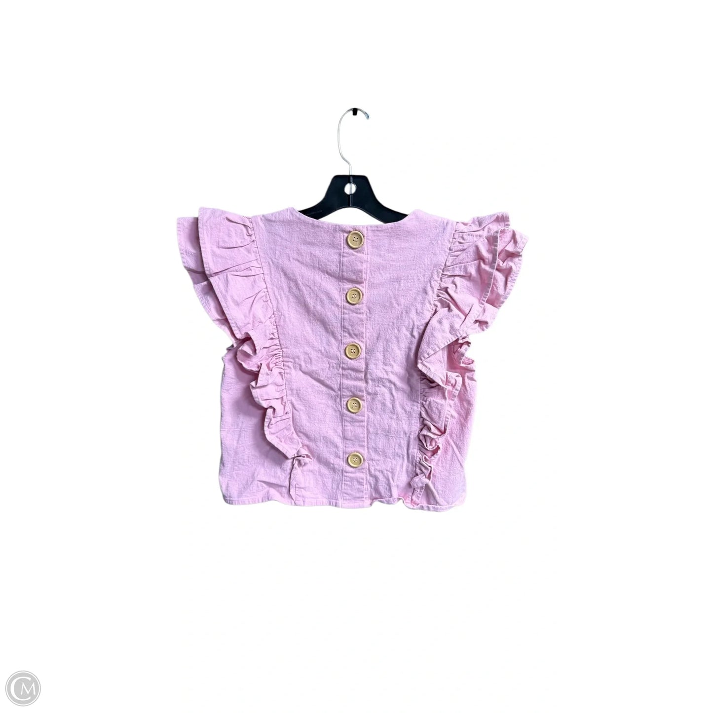 Top Sleeveless By Entro In Pink, Size: S