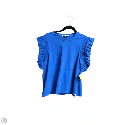 Top Sleeveless By English Factory In Blue, Size: M