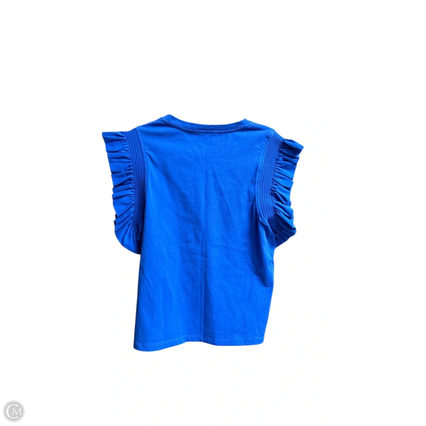 Top Sleeveless By English Factory In Blue, Size: M