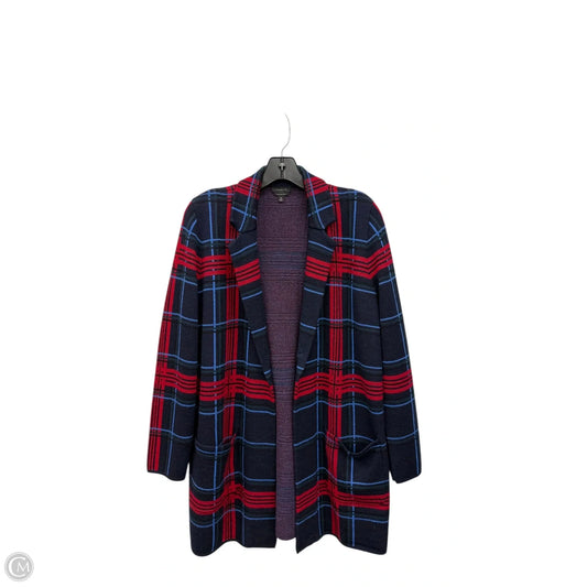 Jacket Other By Talbots In Plaid Pattern, Size: M