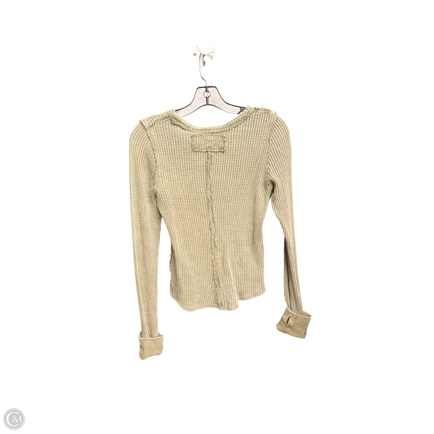 Top Long Sleeve By We The Free In Green, Size: S