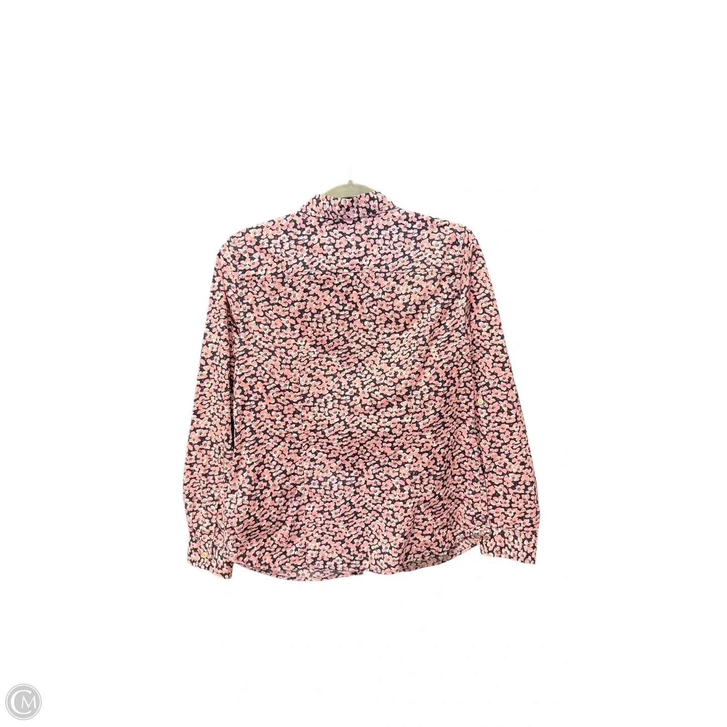 Top Long Sleeve By Talbots In Floral Print, Size: 8p