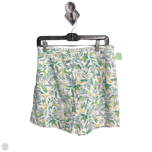 Skort By Ellen Tracy In Tropical Print, Size: 4