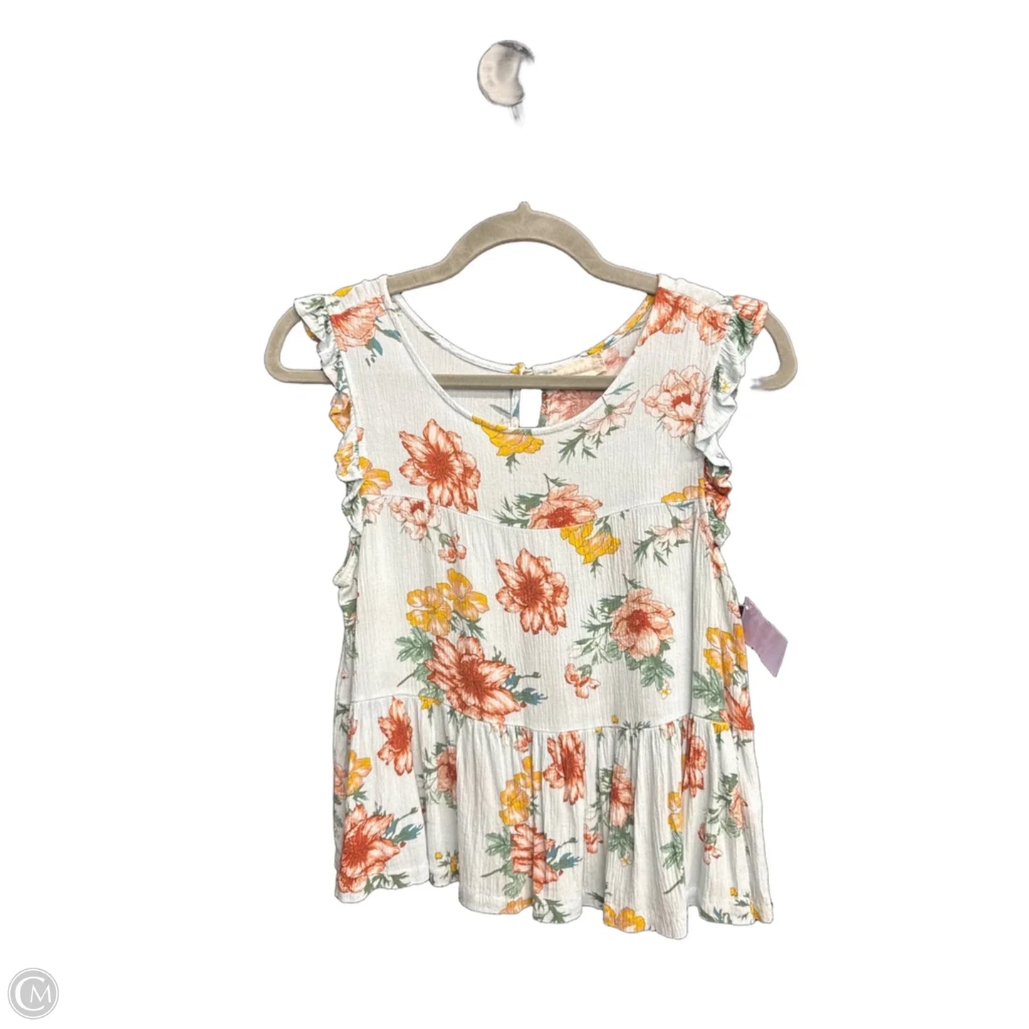 Top Sleeveless By Altard State In Floral Print, Size: S