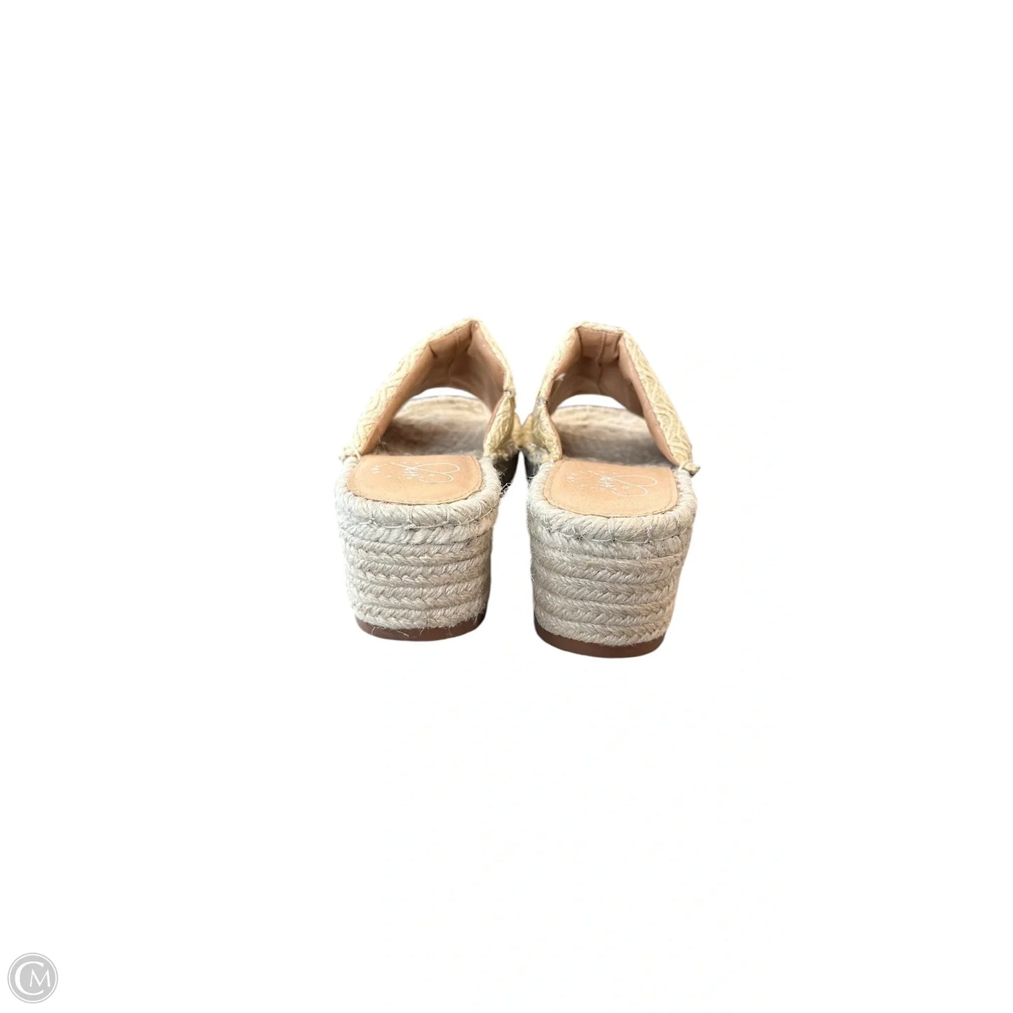 Shoes Heels Platform By Oasis Society In Beige, Size: 6