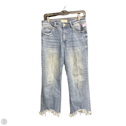Jeans Straight By Risen In Blue Denim, Size: 6
