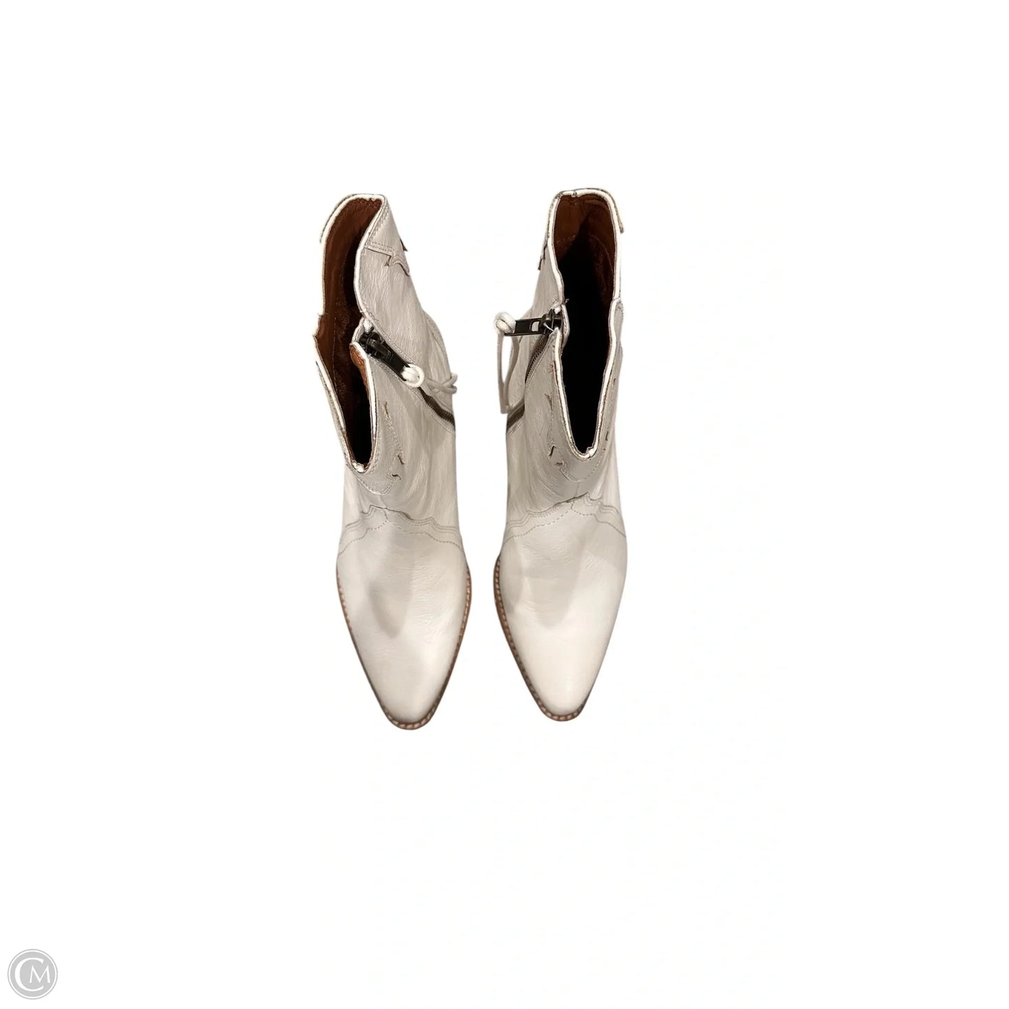 Boots Western By Clothes Mentor In White, Size: 8.5
