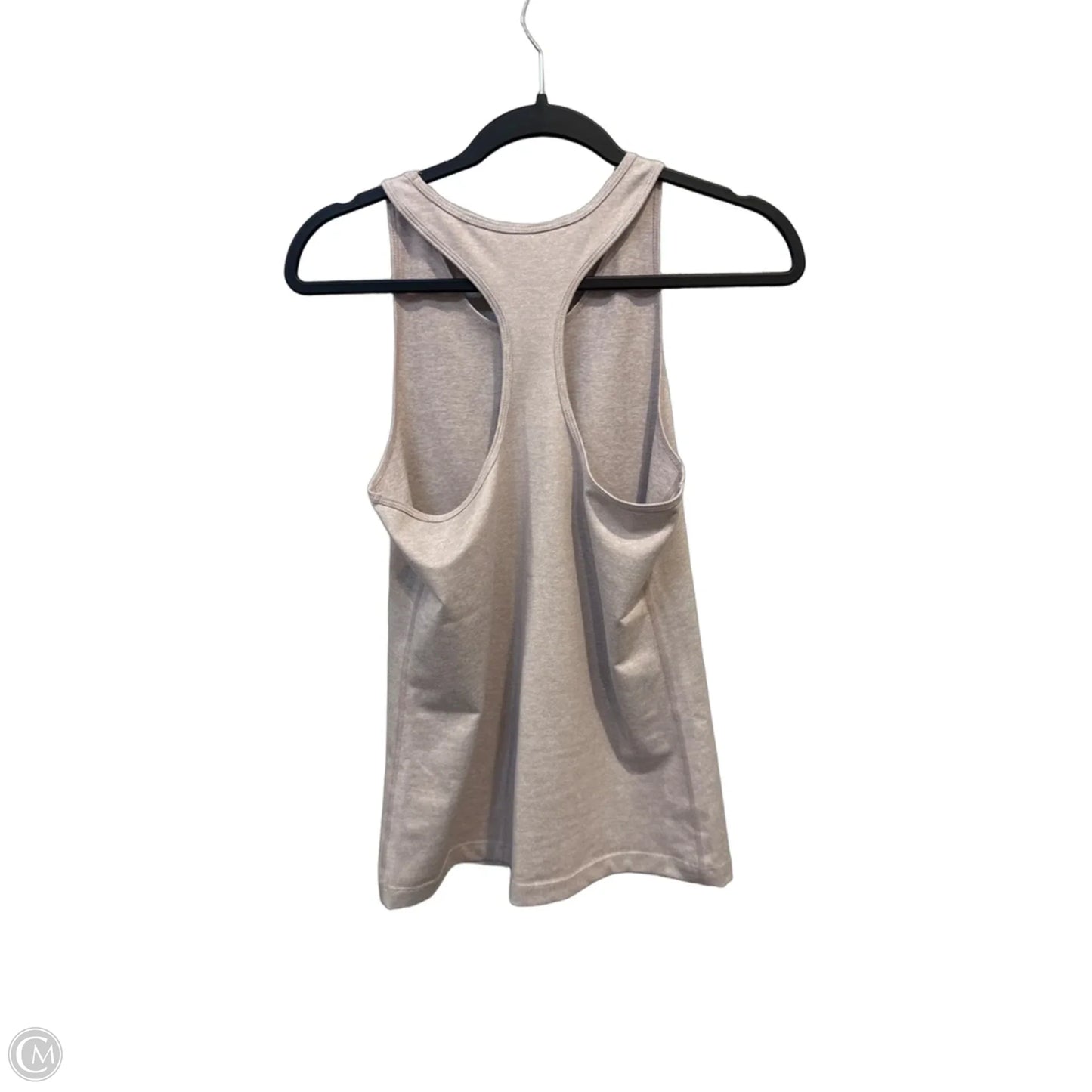 Athletic Tank Top By Vuori In Brown & White, Size: M