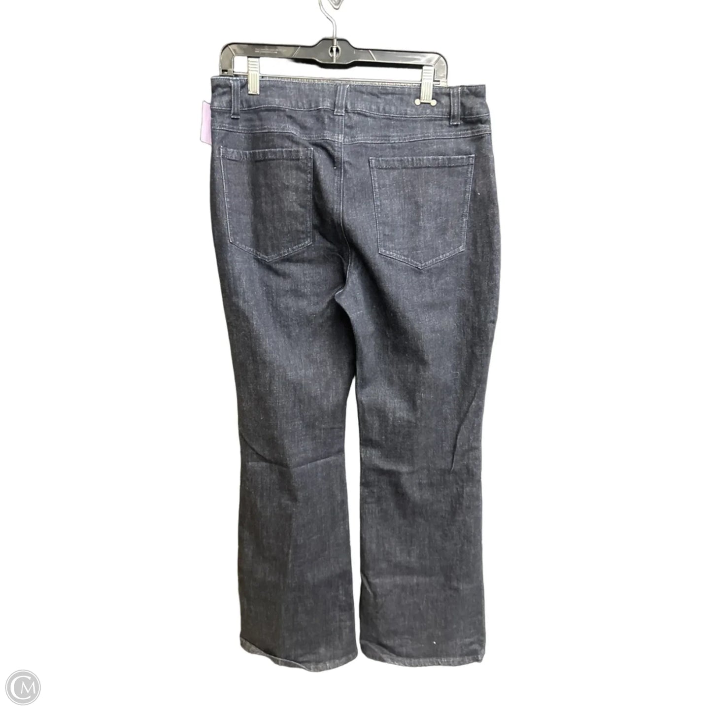 Jeans Boot Cut By Cabi In Blue Denim, Size: 12