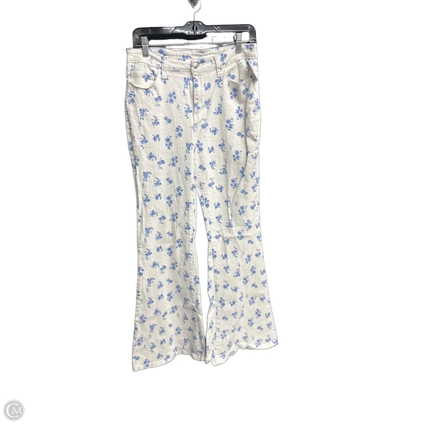 Jeans Flared By Altard State In Floral Print, Size: 8