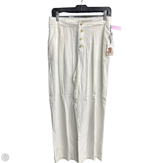 Pants Linen By Sincerely Jules In White, Size: 8