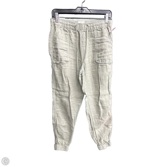 Pants Linen By C And C In Green, Size: 8
