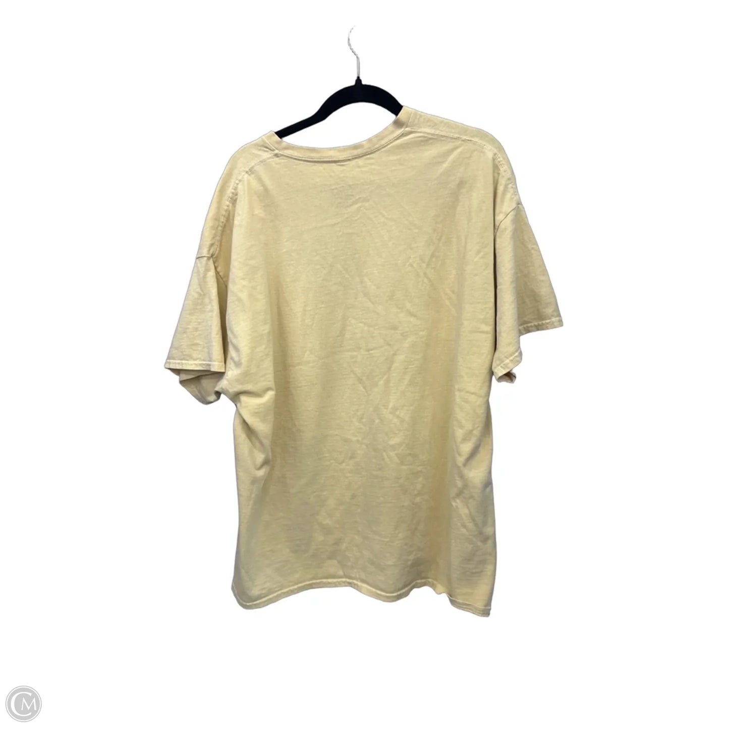 Top Short Sleeve Basic By Blue In Yellow, Size: 2x