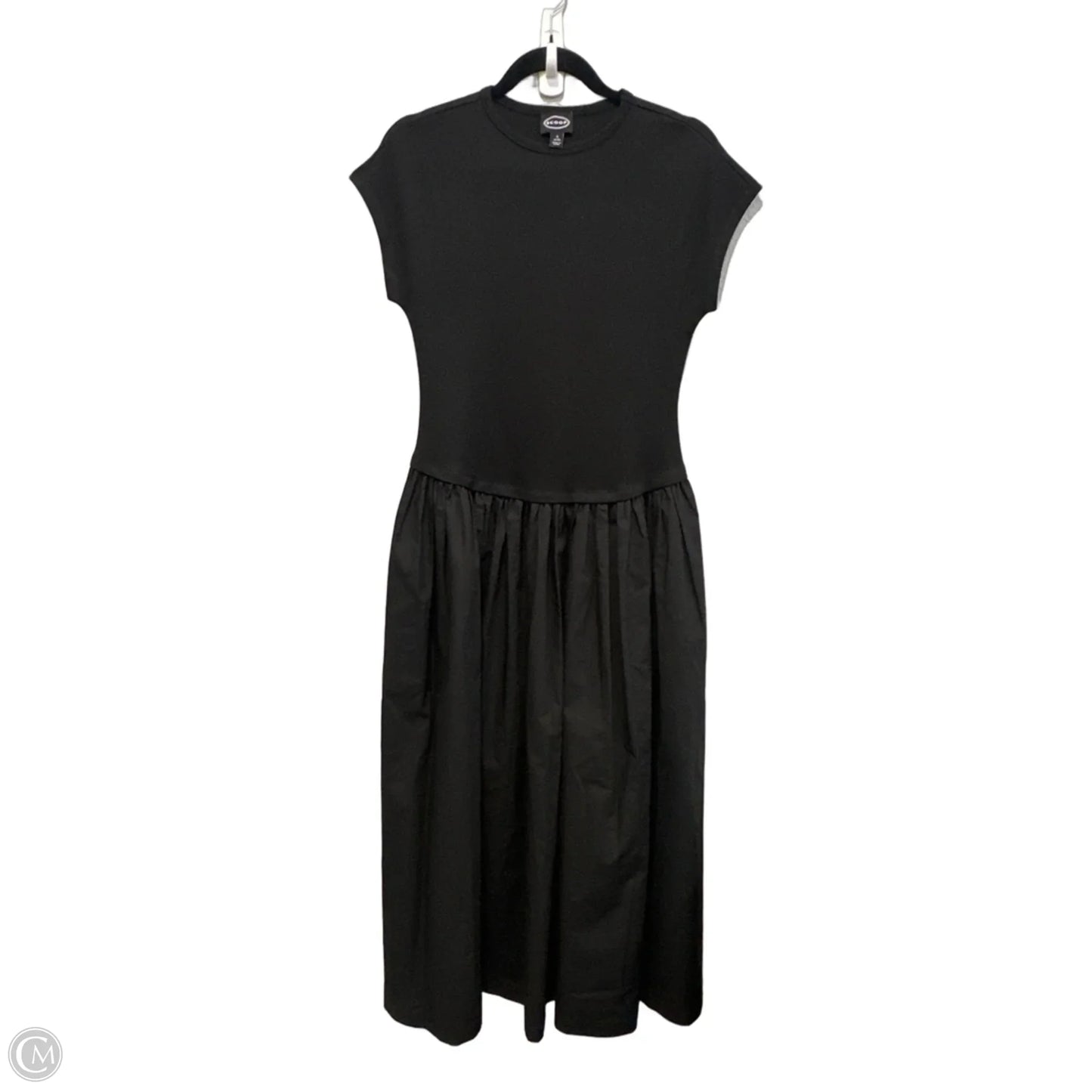 Dress Casual Maxi By Scoop In Black, Size: S