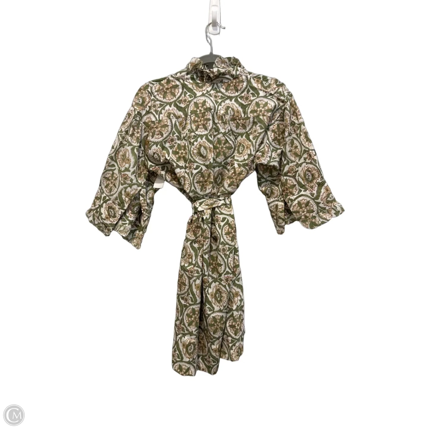 Dress Casual Short By Clothes Mentor In Floral Print, Size: L