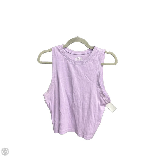 Top Sleeveless Basic By Hollister In Purple, Size: S